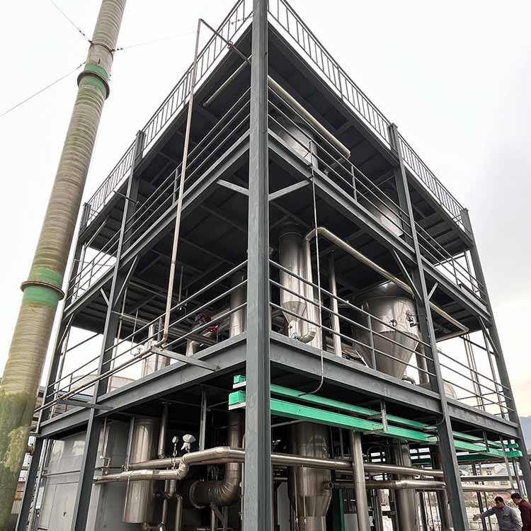 處理量4t/h植物黃姜水解液MVR蒸發濃縮系統