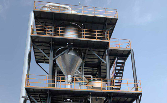 單效MVR蒸發(fā)器現(xiàn)場(chǎng)實(shí)拍